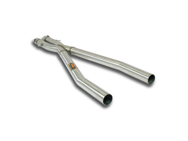 SUPERSPRINT CENTRAL EXHAUST PIPE X  AUDI A8 QUATTRO (LONG WHEELBASE MODEL) 6.0I W12 (450 HP) 2004-2010