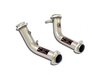 SUPERSPRINT FRONT PIPES KIT RH/LH AUDI RS4 QUATTRO (CABRIO) 4.2I V8 (420 HP) 06-08 CONVERSIONE SUPERCHARGER (CON VALVOLA)