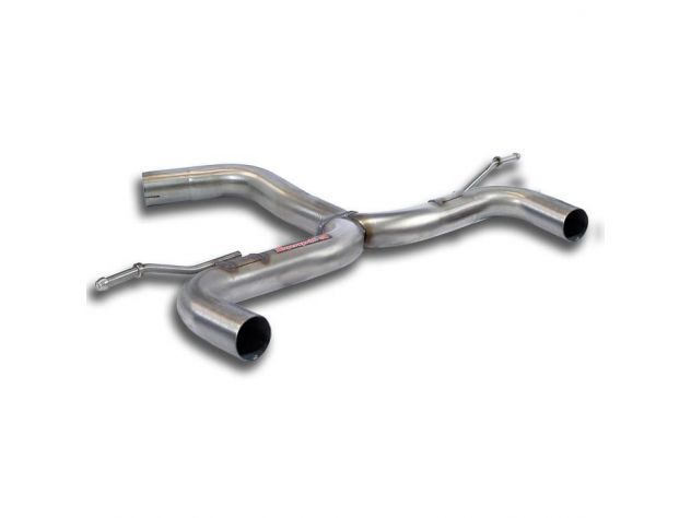 SUPERSPRINT REAR EXHAUST PIPE WITH Y LINK PIPE VW GOLF VI 2.0 TDI (140 HP) 2009-2012