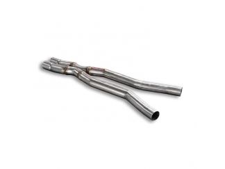 SUPERSPRINT CENTRAL EXHAUST PIPE + X LINK PIPE AUDI A8 QUATTRO 3.2I FSI V6 (260 HP) 2005-2009
