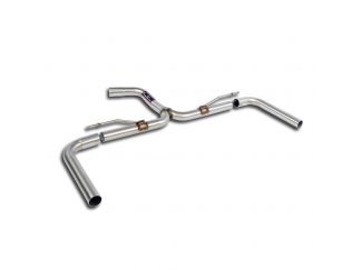 SUPERSPRINT REAR PIPE WITH Y LINK PIPE AUDI A3 8Y SEDAN 35 TFSI 1.5L 150HP WITH GPF 2020+ MULTILINK SUSP. 