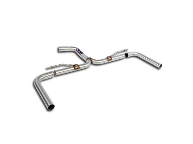 SUPERSPRINT REAR PIPE WITH Y LINK PIPE AUDI A3 8Y SEDAN 35 TFSI MILD HYBRID 1.5L 150HP WITH GPF 2020+ MULTILINK SUSP. 