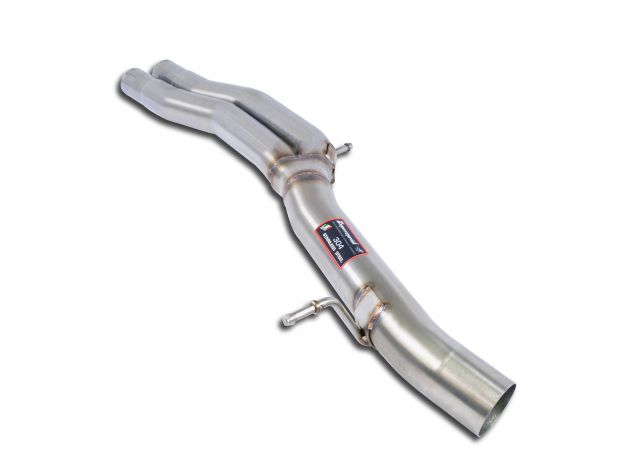 SUPERSPRINT CENTRAL EXHAUST PIPE AUDI RS5 QUATTRO SPORTBACK 2.9 TFSI V6 (450 HP) FINO AL 09/2017 (CON VALVOLA)