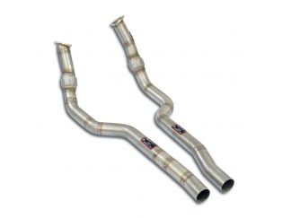 SUPERSPRINT FRONT PIPES KIT RH/LH AUDI S8 QUATTRO 4.0 TFSI V8 (571 HP- MODELLI CON GPF) 2020+ (CON VALVOLA)