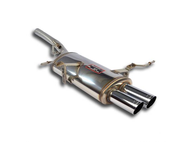 SUPERSPRINT EXHAUST CAT-BACK SYSTEM REAR RACING 70 INOX BMW E36 316I COMPACT (1.6I M43- 105 HP) 94-00