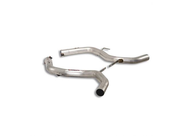 SUPERSPRINT CENTRAL EXHAUST PIPE RH/LH MERCEDES R230 SL 280 V6 08-09