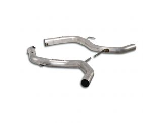 SUPERSPRINT CENTRAL EXHAUST PIPE RH/LH MERCEDES R230 SL 600 BI-TURBO V12 (500 HP) 02-06