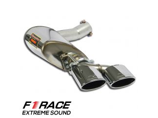 SUPERSPRINT REAR TERMINAL LEFT F1 RACE 120X 80  MERCEDES R230 SL 600 BI-TURBO V12 (500 HP) 02-06