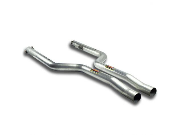 SUPERSPRINT  FRONT EXHAUST PIPE RH/LH MERCEDES C216 CL 500 / CL 550 4.7I V8 BI-TURBO (435 HP) 10-13