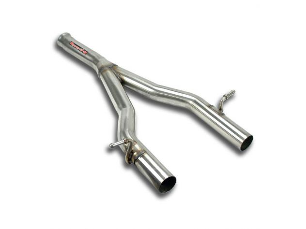 SUPERSPRINT CENTRAL EXHAUST PIPE Y DIAM. 80MM MERCEDES A207 E 200 / E 250 CGI CABRIO (184 HP / 204 HP) 2010-2013