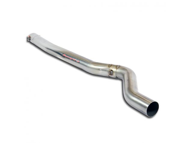 SUPERSPRINT CENTRAL EXHAUST PIPE BMW F31 LCI (TOURING) 330I 2.0T (B48 255 HP- MODELLI CON OPF) 2018-2019 (CON VALVOLA)