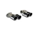 KIT TERMINALI 90 DESTRO- 90 SINISTRO (PER PARAURTI M) SUPERSPRINT BMW E71 X6 40DX XDRIVE (306 HP) 2009+