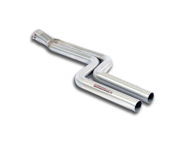 SEZIONE SCARICO ANTERIORE TUBO RACCORDO Y SUPERSPRINT BMW F12 / F13 640I 2011+
