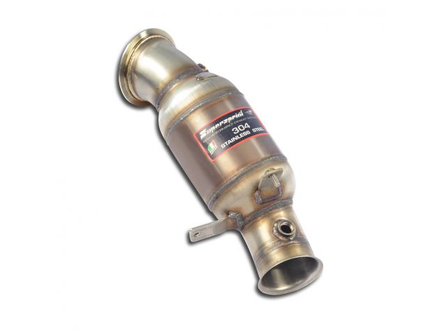 SUPERSPRINT DOWNPIPE KIT + CATALYST 200CPSI BMW F34 GRAN TURISMO 335IX (306 HP) 2013-2016 (CON VALVOLA)