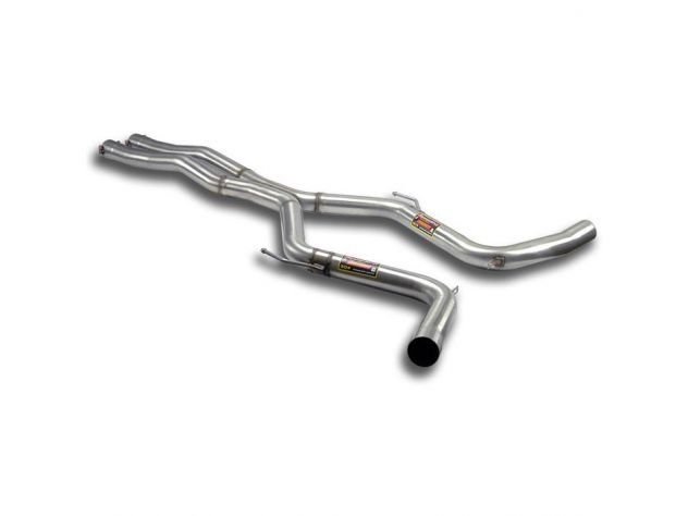 SUPERSPRINT KIT CENTRAL LINK PIPES X MERCEDES W221 S 65 AMG V12 BI-TURBO (612 HP- 630 HP) 2007-2013