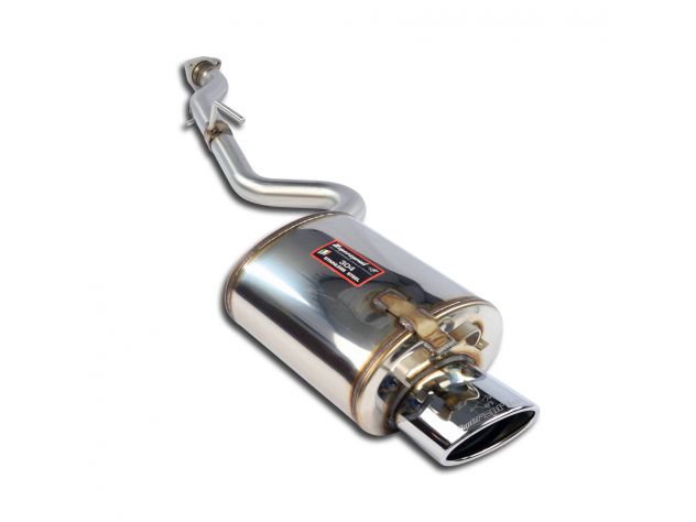 SUPERSPRINT COMPLETE EXHAUST SPORT CAT-BACK 145X95 MERCEDES R170 SLK 230 KOMPRESSOR (197 HP) 00- 03