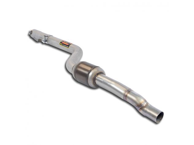 SUPERSPRINT FRONT SECTION WITH CATALYST RIGHT MERCEDES W212 E 500/550 V8 4.7I BERLINA+ S.W. M278- 408HP 2010-2013