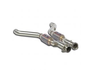 SUPERSPRINT FRONT PIPE KIT RH/LH WITH CATALYST 100 CPSI ALPINA B10 (E34 BERLINA+ TOURING) 4.6I V8 (M62- 340 HP) 94-97