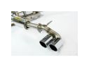 SUPERSPRINT REAR EXHAUST POWER LOOP DESIGN RIGHT 80 + LEFT 80 BMW E60 / E61 525I (218 HP) (BERLINA+ TOURING) 05+