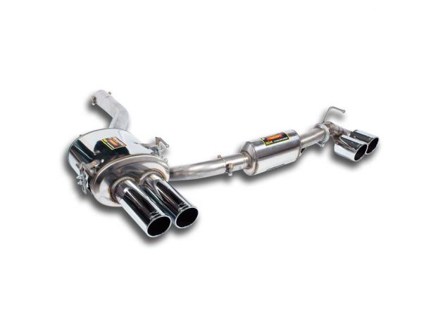 SCARICO POSTERIORE POWER LOOP DESIGN DX 80 + SX 80 SUPERSPRINT BMW E61 (TOURING) 530XI (N52 / N52N-258 HP-272 HP) 05+