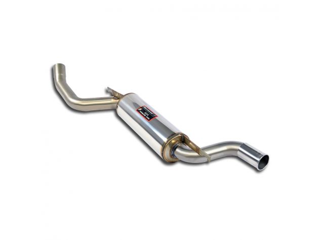 TERMINALE POSTERIORE S-BEND USCITA DESTRA DIAM. 70 SUPERSPRINT BMW SERIE 02 2002 TURBO 73-75