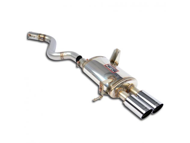SUPERSPRINT REAR TERMINAL RIGHT RACING 80 BMW E92 COUPÈ M3 07-PER CONVERSIONE MOTORE S85 V10