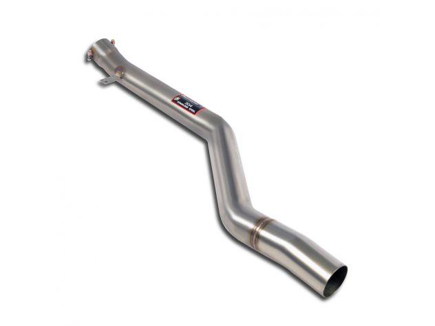 TUBO SEZIONE SCARICO ANTERIORE SUPERSPRINT TOYOTA GR SUPRA SZ-R 2.0L TURBO (4 CIL.- 258 HP) 2020+ (CON VALVOLA)