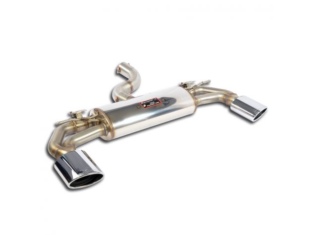 SUPERSPRINT REAR TERMINAL WITH RH/LH VALVES 145X95 AUDI TT RS QUATTRO COUPÈ 2.5 TFSI 400HP WITH GPF 2019+ 