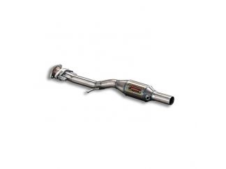 SUPERSPRINT FRONT EXHAUST SECTION WITH CATALYST + EXHAUST LINK PIPE INOX 100% FIAT PANDA 1.4I 16V (100 HP) 04+