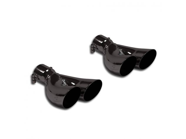 SUPERSPRINT TERMINALS KIT 70 RIGHT - 70 LEFT GUN METAL GREY FIAT 500X 1.4T MULTIAIR (140 HP) 2014-2018
