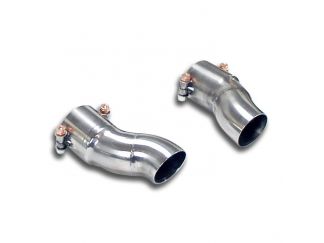 SUPERSPRINT EXIT PIPES KIT RH/LH FOR TERMINALS  MERCEDES X218 CLS 400 V6 SHOOTING BRAKE (M276 3.5L- 333 HP) 2014-2018