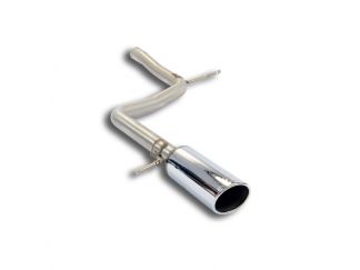 SUPERSPRINT LEFT REAR EXHAUST PIPE O 100 AUDI A6 ALLROAD QUATTRO 2.7 TDI V6 (180 HP) 06-11