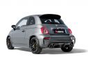 AKRAPOVIC STAINLESS STEEL SLIP ON EXHAUST ABARTH 595 / 595C / PISTA / TURISMO / COMPETIZIONE