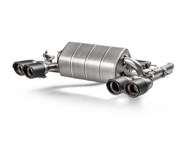 AKRAPOVIC SLIP ON EXHAUST SYSTEM BMW M2 COMPETITION (F87N) WITH GPF 2018-2020