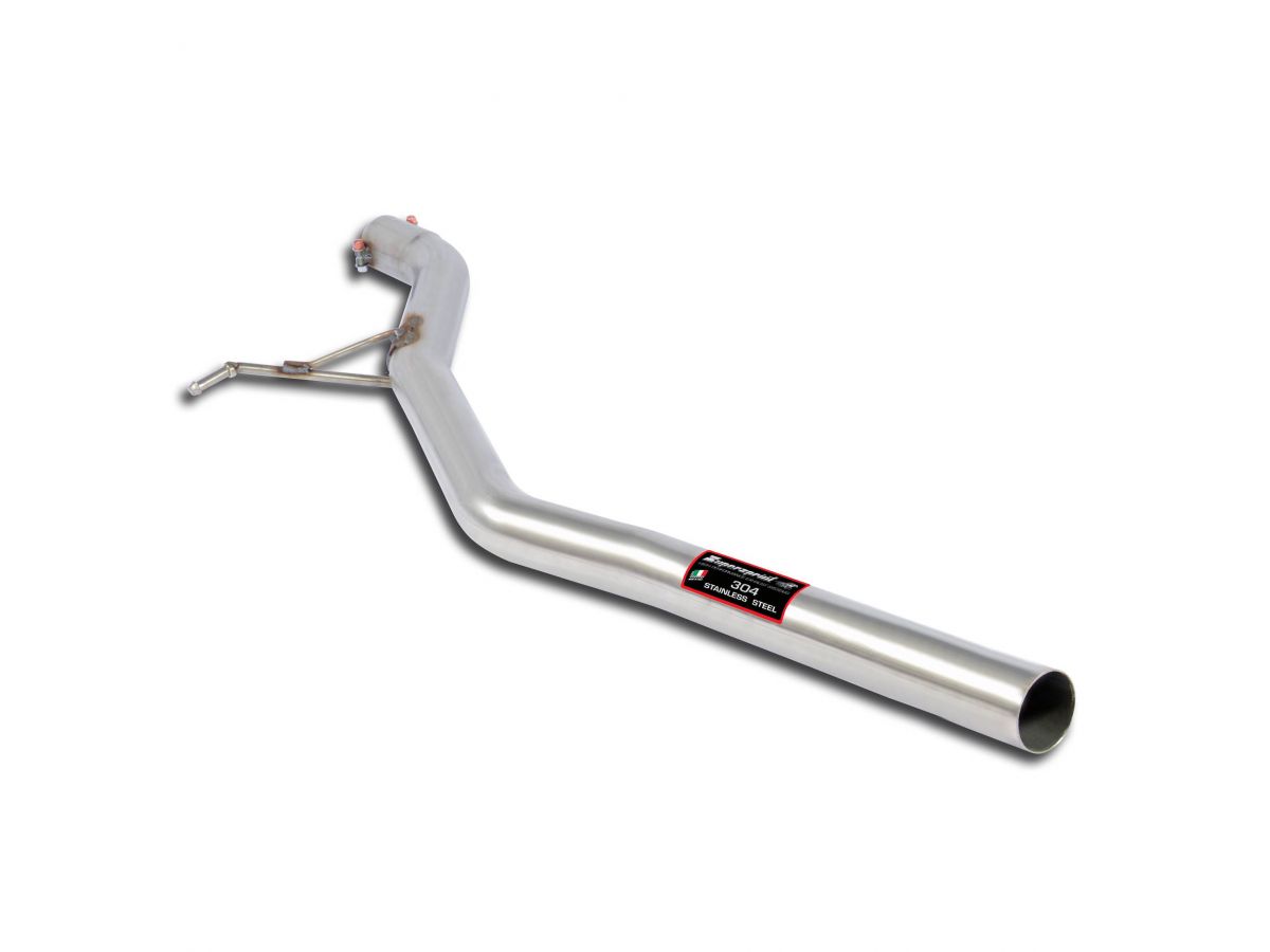 SUPERSPRINT CENTRAL EXHAUST PIPE AUDI A4 B9 QUATTRO BERLINA