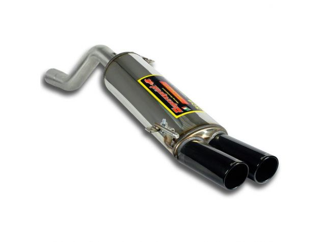 TERMINALE POSTERIORE 80 GRIGIO SUPERSPRINT FIAT GRANDE PUNTO EVO 1.2I 8V (65 HP) 2010+