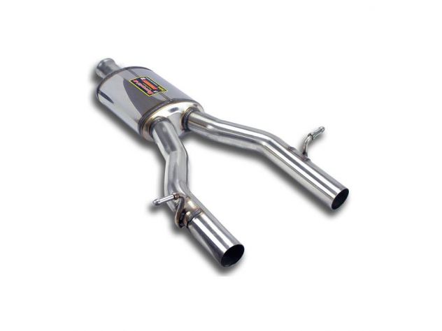 SUPERSPRINT CENTRAL EXHAUST DIAM. 80MM MERCEDES A207 E 200 / E 250 CGI CABRIO (184 HP / 204 HP) 2010-2013
