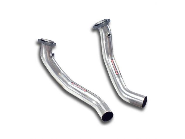 KIT DOWNPIPE DX/SX PER COLLETTORE SUPERSPRINT MERCEDES S210 E 240 V6 (S.W.) 97-02