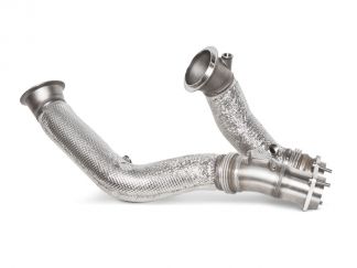 RACCORDO DOWNPIPE SCARICO AKRAPOVIC BMW M2 COMPETITION / CS CON GPF 2018-2021