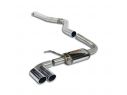 TUBO RACCORDO + TUBO POSTERIORE 80 SUPERSPRINT BMW F20 / F21 LCI 125D (MOTORE B47- 224 HP) 2014+