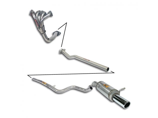 SUPERSPRINT EXHAUST SYSTEM KIT D CITROËN C3 1.4I 16V (90 HP) 01-09