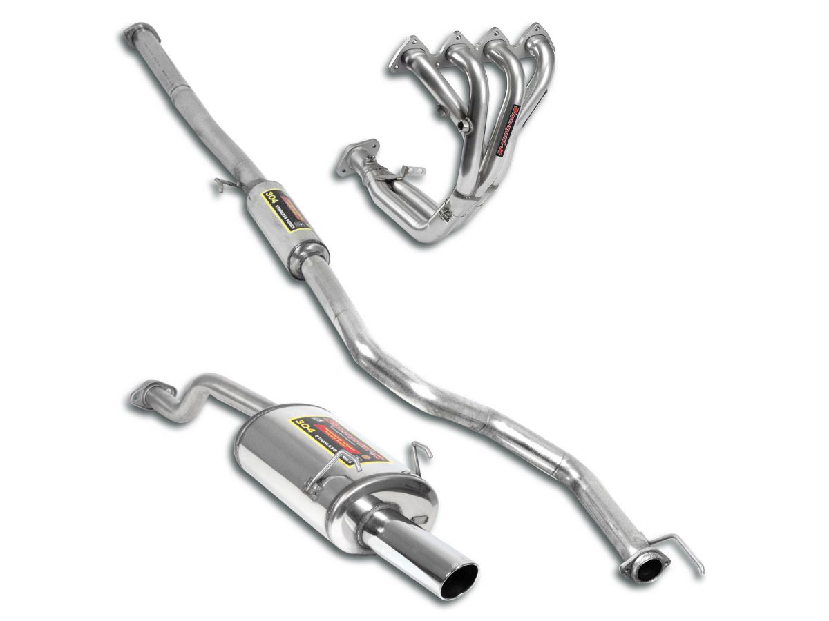 SUPERSPRINT SPORT COMPLETE EXHAUST SYSTEM DIAM. 60 HONDA CIVIC 4P