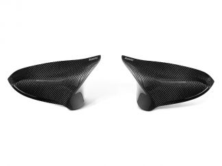 PAIR MIRROR GLOSSY CARBON COVER BMW M2 COMPETITION / CS WITH GPF 2018-2021