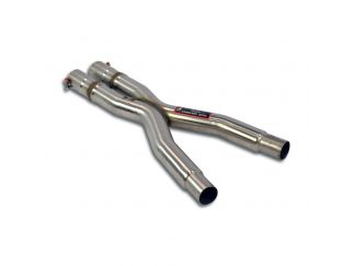 SUPERSPRINT CENTRAL EXHAUST PIPE + X LINK PIPE BMW E31 850I / 850CI V12 (MOT. M70 90-10/'94)