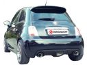 RAGAZZON FLEXIBLE WITH CENTRAL TUBE GR.N INOX WITHOUT SILENCER ABARTH 500/595 312 1.4TJET 99/118KW 07/2008-2015