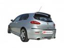 RAGAZZON DOUBLE STAINLESS STEEL REAR WITH 128X80MM OVAL TERMINALS ALFA ROMEO 147 1.9JTD 85/103/110KW 2001 -10/2004