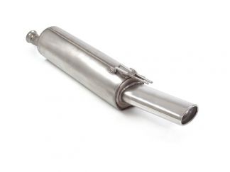 RAGAZZON STAINLESS STEEL REAR WITH OVAL TERMINAL 115X70MM ALFA ROMEO 155 1.6 16V 88KW TWIN SPARK 05/1996-1998