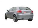 POSTERIORE SDOPPIATO TERMINALI OVALI 135X90MM SPORT LINE AUDI A3 8P A3 1.6I 75KW - 1.6 FSI 85KW - 2.0 FSI 110KW 05/2003+