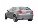 RAGAZZON DOUBLE REAR 135X90MM SPORT LINE OVAL TERMINALS AUDI A3 8P A3 1.9TDI 77KW-2.0TDI 100/103KW 05/2003+