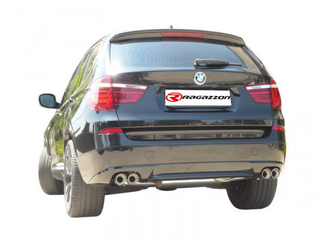 RAGAZZON CATALYST GR. N WITH PARTICULATE FILTER REPLACEMENT HOSE BMW X3 F25 XDRIVE 20D 135KW 11/2010-2014